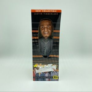 NEW! VTG 2001 NSYNC Justin Timberlake Collectible Bobble Head 8”